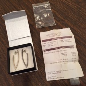 Titanium Creole earrings